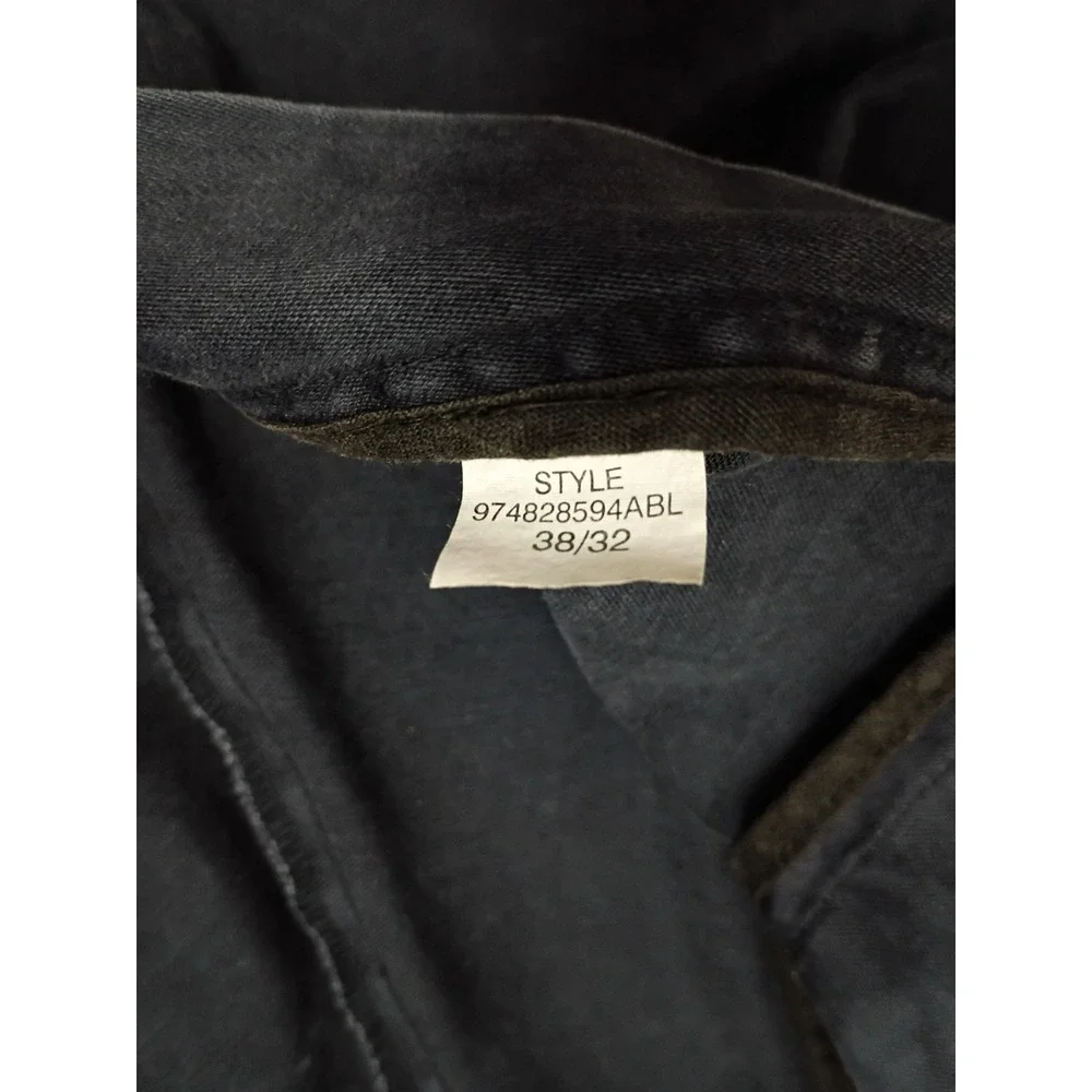 Polo Ralph Lauren Mens Cargo Pants Navy Blue Faded Cotton 38x32 974828594ABL